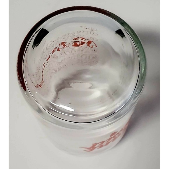 ROCKFORD IL Beer Pint Class Thank You Back State Logo Clear/Orange Breweriana - Picture 8 of 8